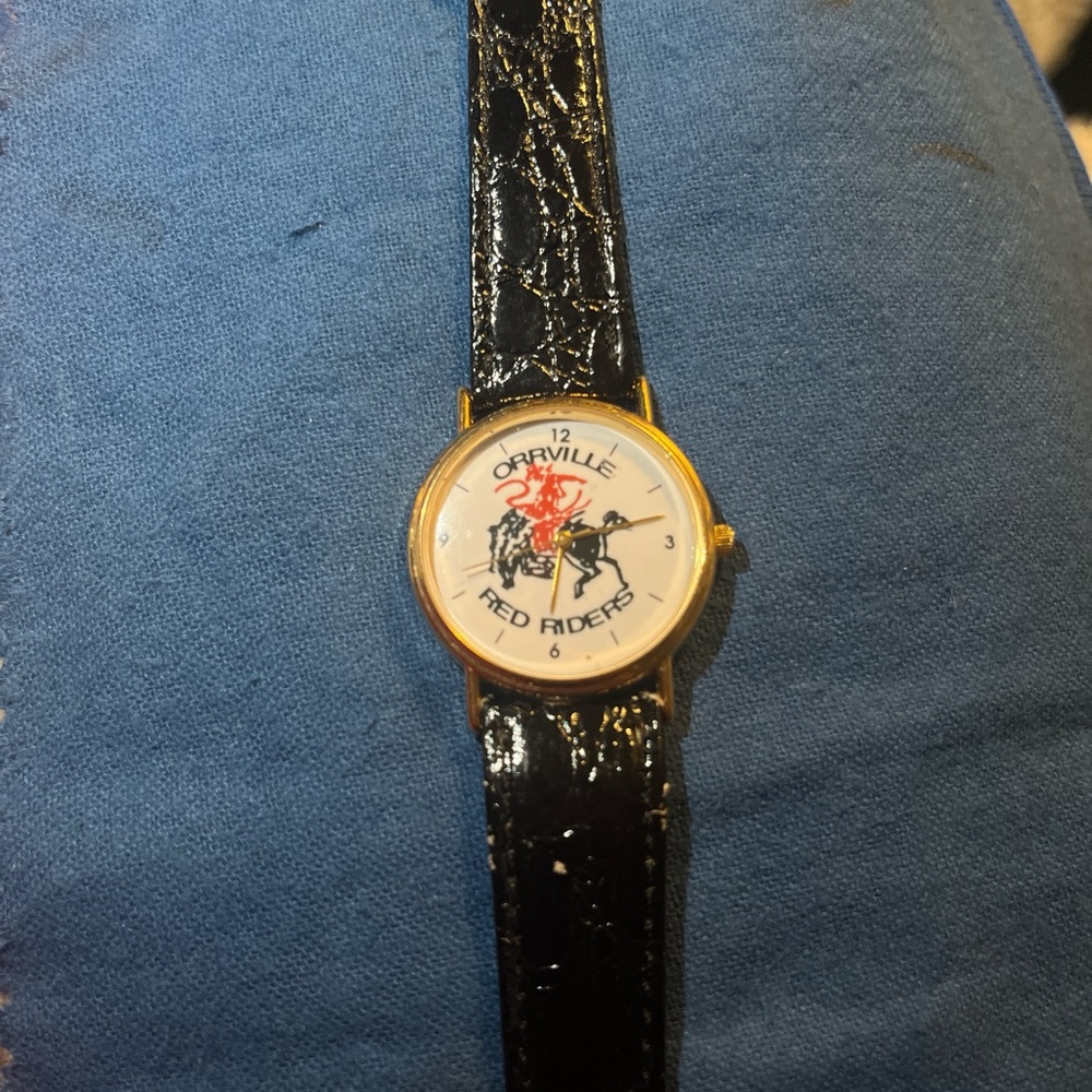 Orville Red Raiders Watch with Black Strap